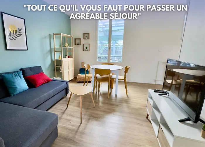 Spacieux Appartement 3 Chambres Au Pied De La Gare